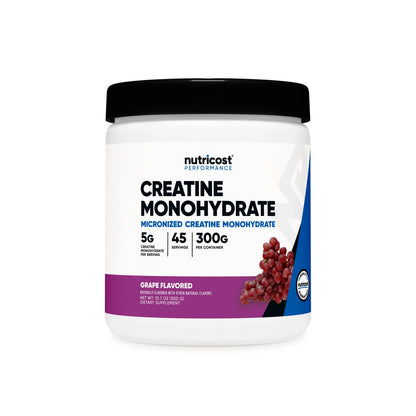 Nutricost Micronized Creatine Monohydrate - Enhanced Performance & Recovery Supplement