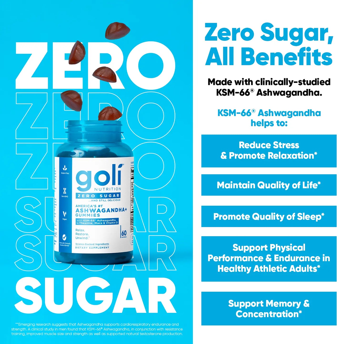 Zero Sugar Best Seller Trio: Revolutionary 3-In-1 Apple Cider Vinegar Gummies with Probiotics, B12, Ashwagandha & L-Theanine for Bloating Relief - Gluten-Free, Vegan & Non-GMO!
